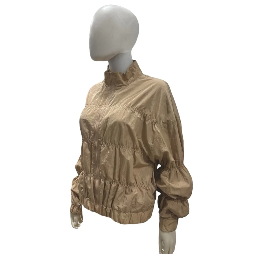 Missguided Tan Jacket Women's Size 6